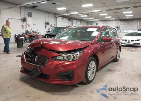 2018 Subaru Impreza 2.0I Premium from USA, damaged, VIN 4S3GTAB69J3723004